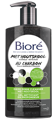 Biore Diepe Porie Cleanser met Houtskool 200ml