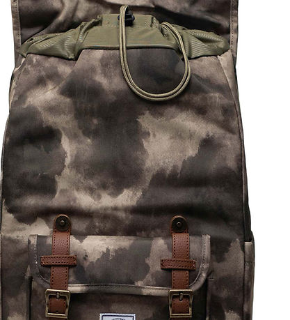 Herschel Rygs?k - Little America Mid - EcoSystem - Painted Camo