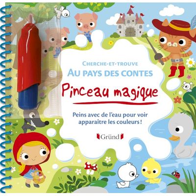 Pinceau magique - Cherche-et-trouve au pays des contes