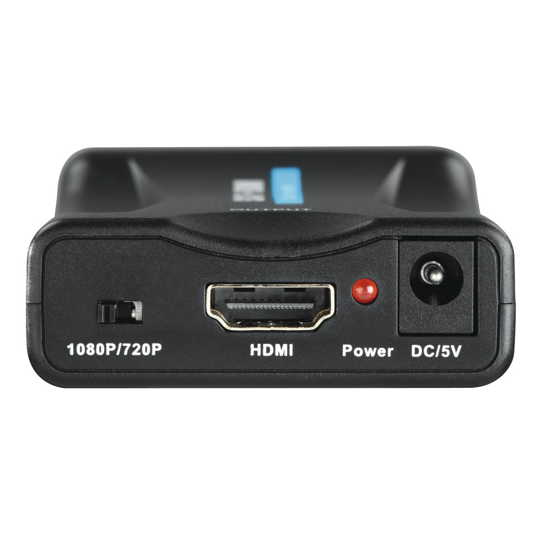 Scart auf HDMI AV Konverter Adapter für TV / PC / DVD (00121775) - Schwarz