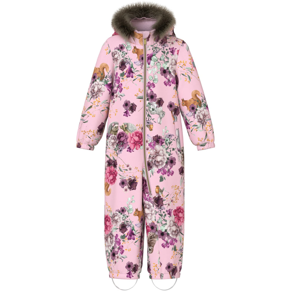 Køb Name It Parfait Pink Woodland Snow10 Flyverdragt AOP Fo Noos