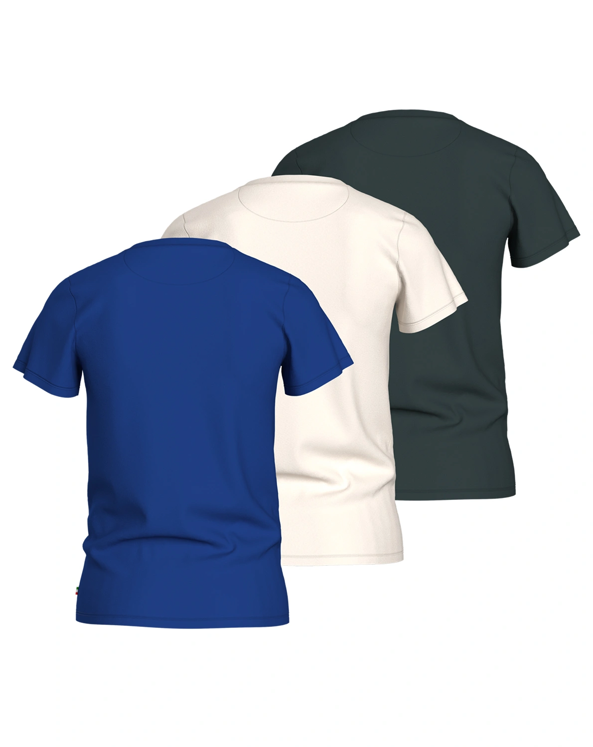 T-Shirt B-BASIC 3er Pack in multicolor