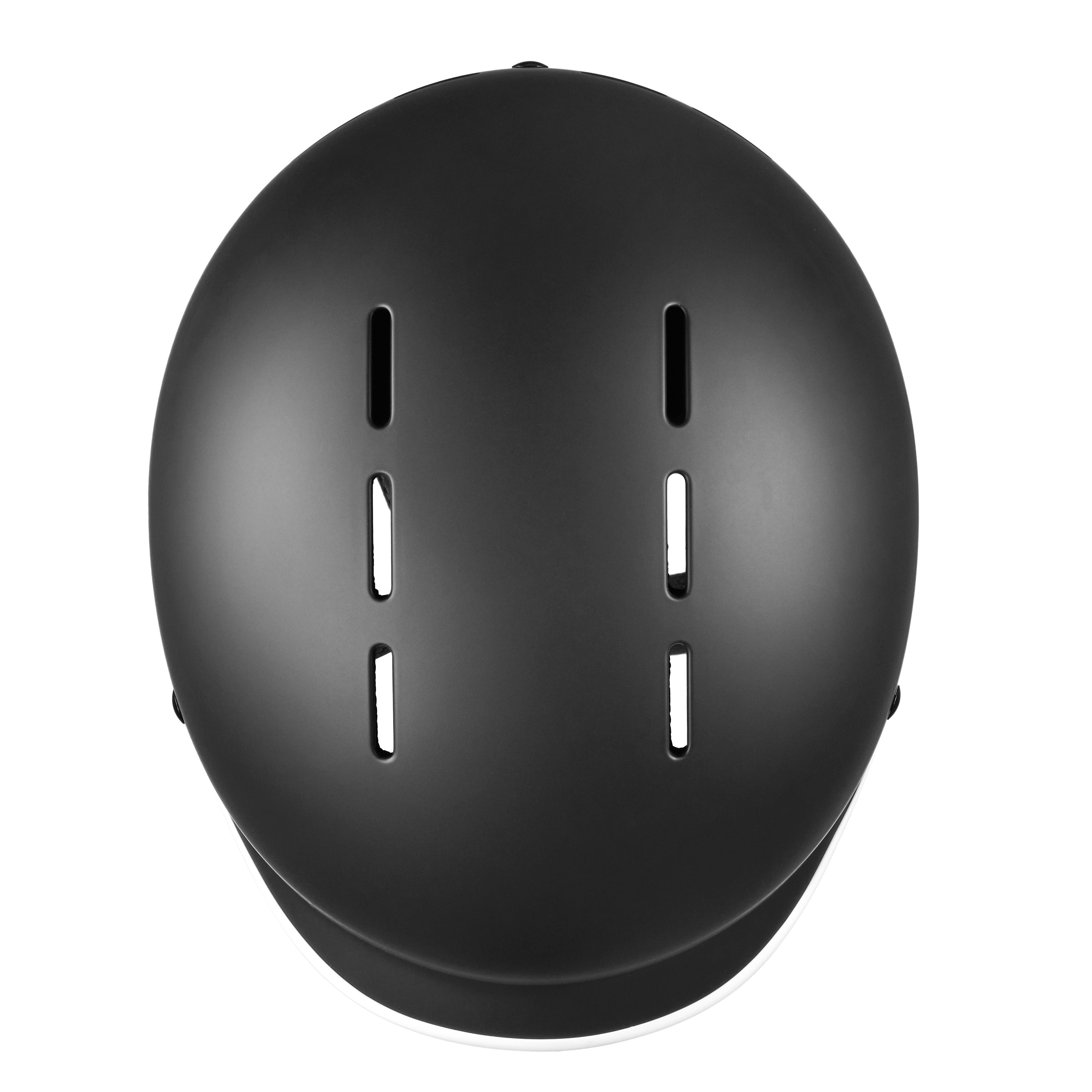 Casque Eroz Vintage Collection pour Trottinette Electrique et Vélo (Bleu\/Noir)