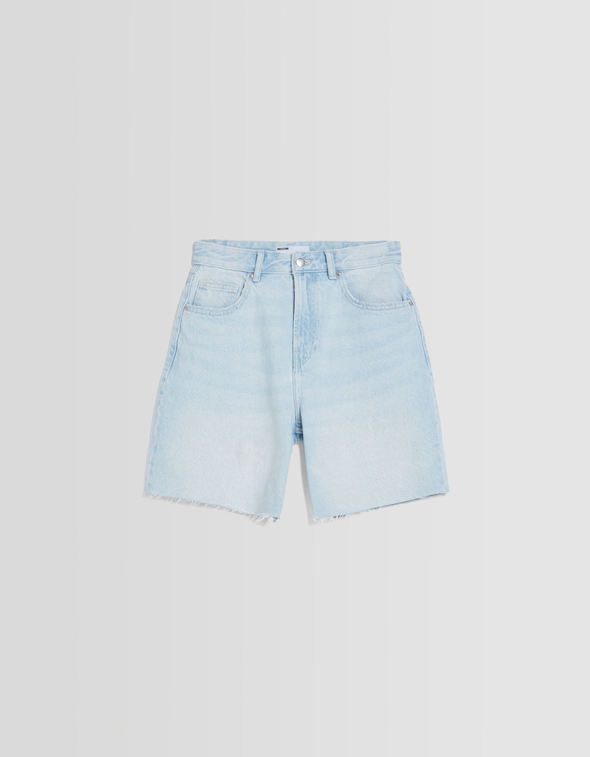 Bermudas vintage em denim