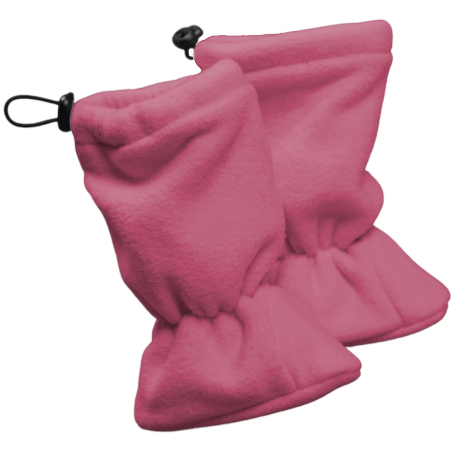 Hoppediz Babyschuhe Fleece-Booties beere