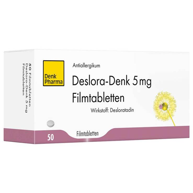 Deslora-Denk 5 mg Filmtabletten, 50 St