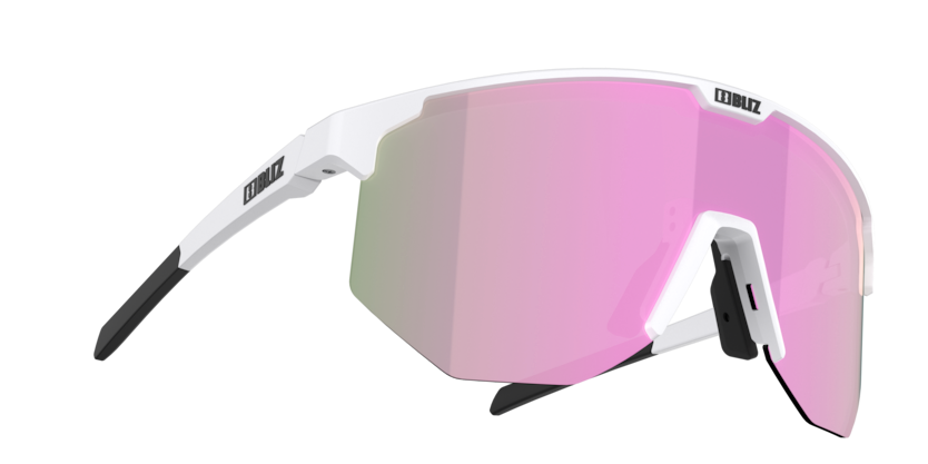 Bliz Hero Cykelbriller Mathvid med Pink Linse