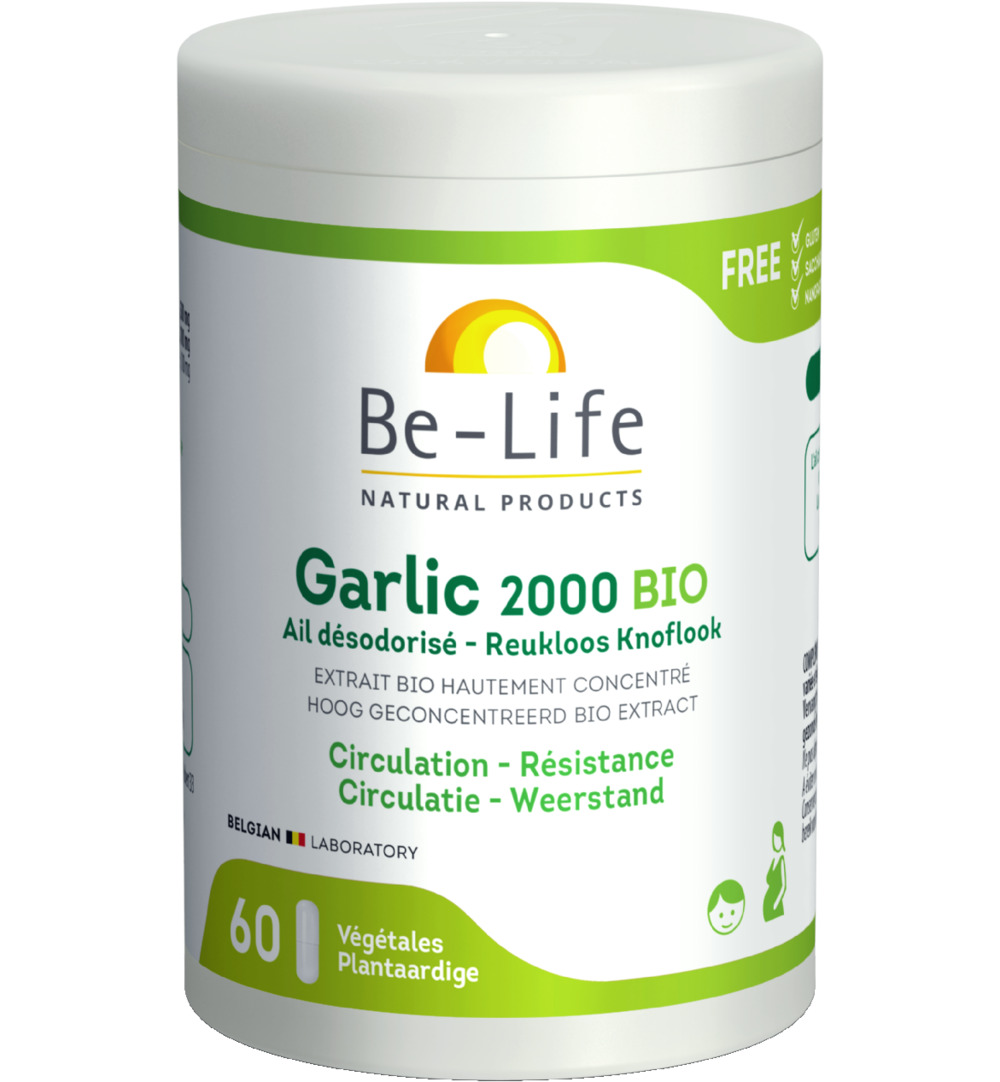 Be-Life Garlic 2000 Bio (60 softgels)