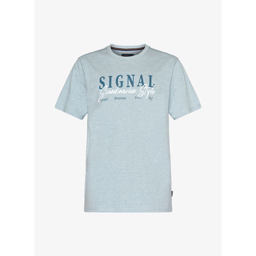 Signal Eric Gavin T-shirt, Misty Blue Melange, M