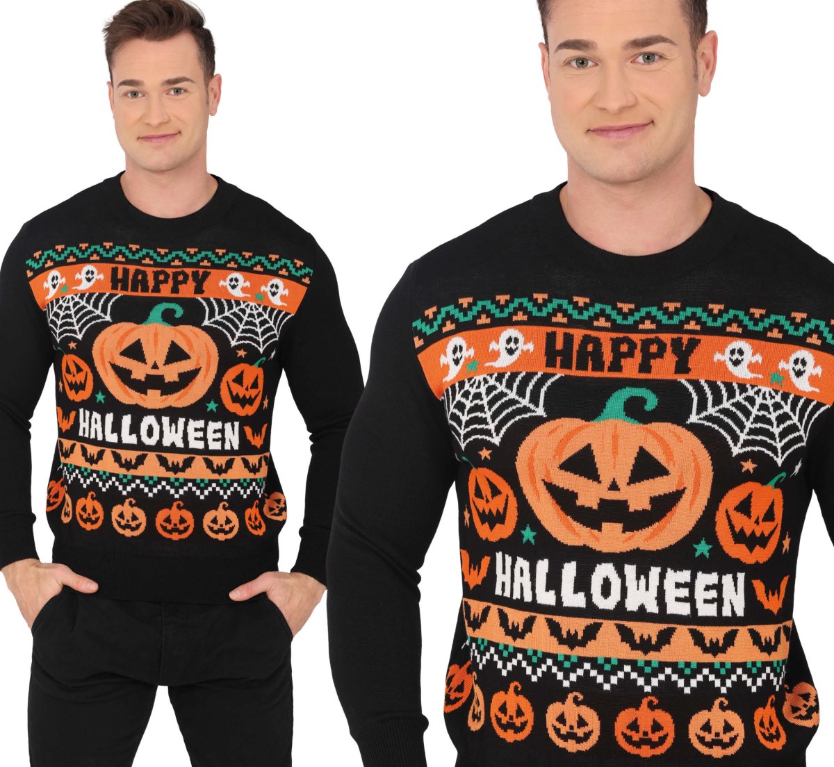 Halloween Trui Pompoen