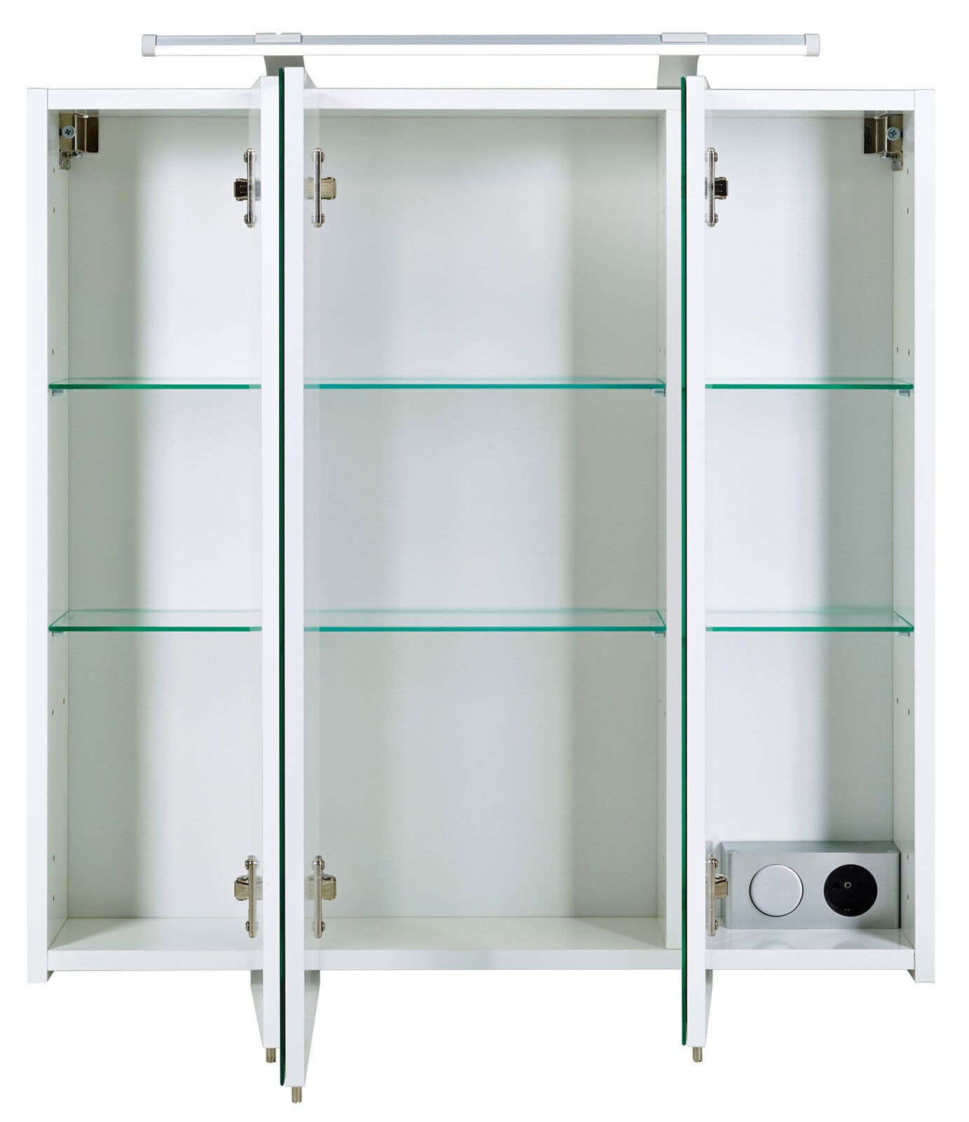 Spiegelschrank LUCA 70 x 75 cm weiß