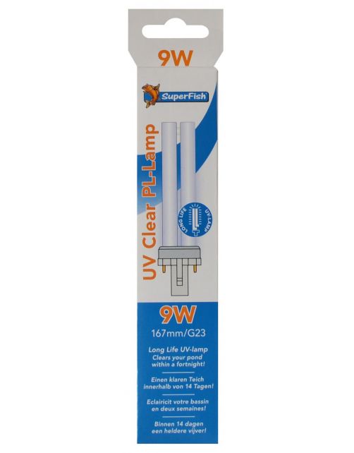 Superfish Uvc Vervangingslamp Economy - Verlichting - 9 Watt