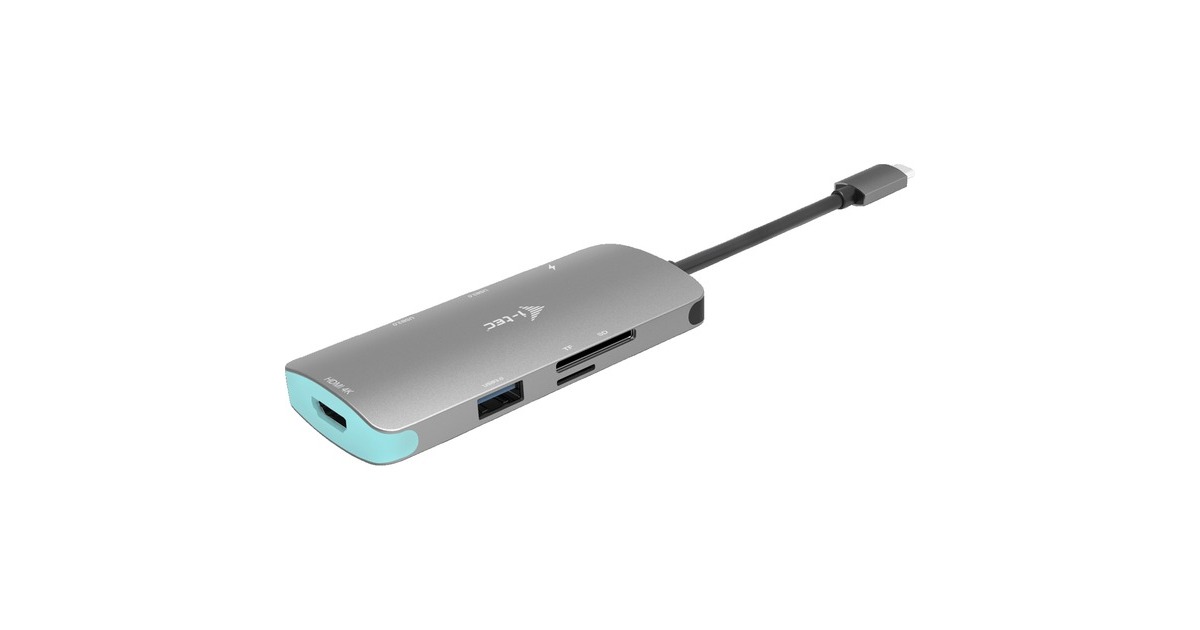 i-tecUSB-C Metal Nano dockingstation  (Grijs)