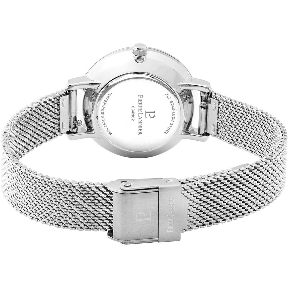 Montre PIERRE LANNIER Chouquette femme bracelet acier