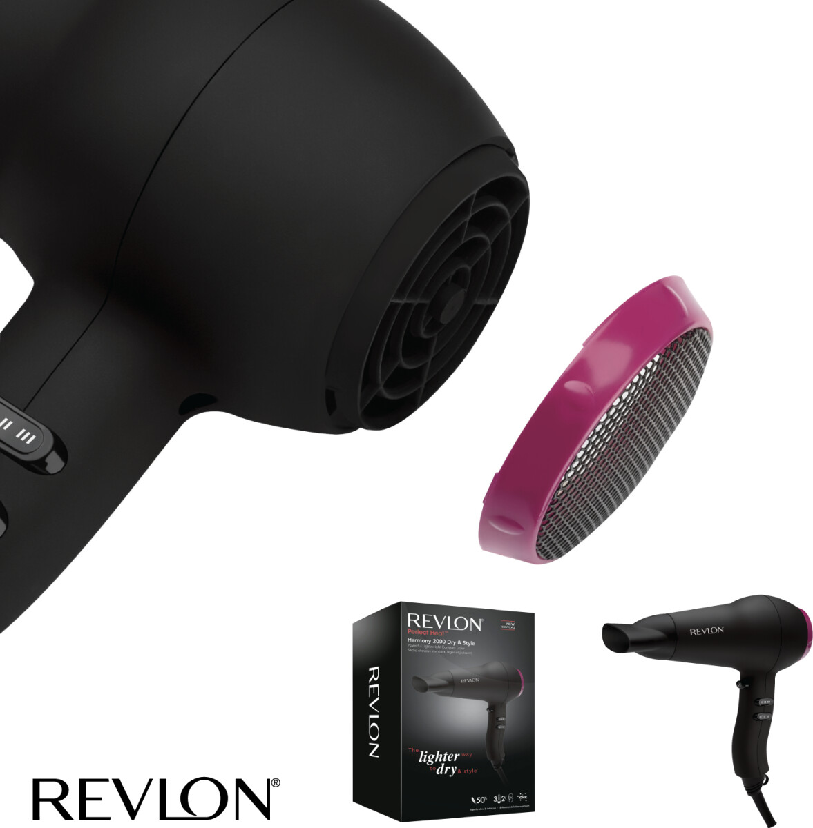 Revlon Harmony 2000 Dry & Style Hårtørrer