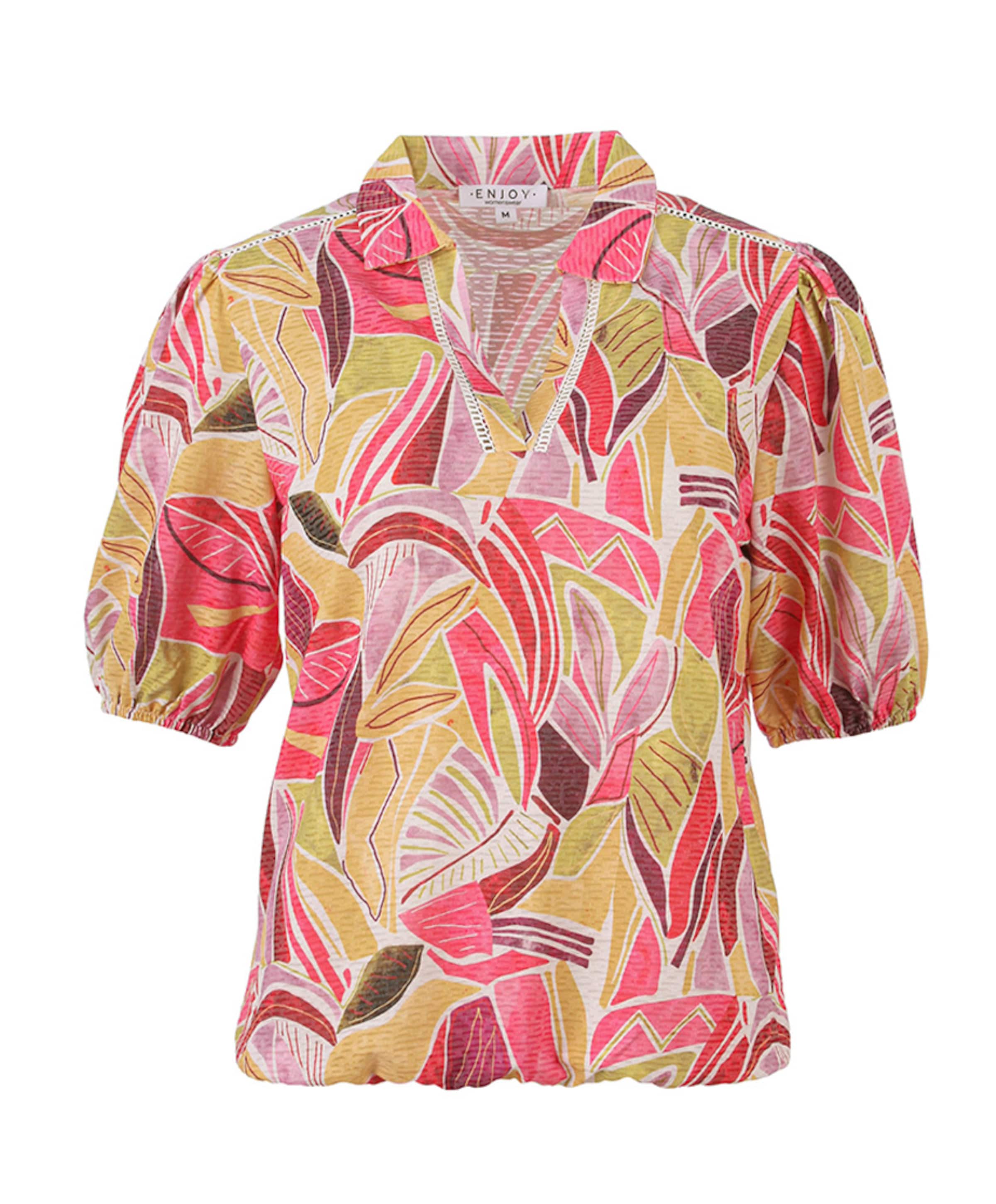 Enjoy Dames T-shirt roze