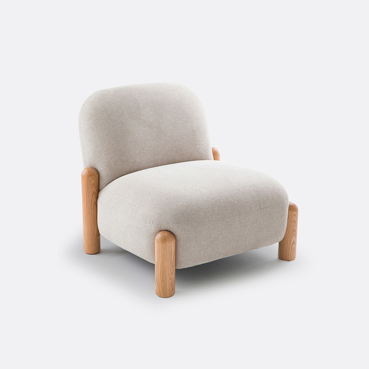 LA REDOUTE INTERIEURS<br>Poltrona em tecido chenille, Boldi