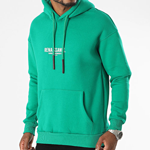 Sweat Capuche Vert