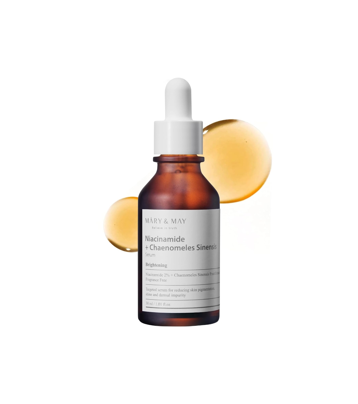 Mary & May - Sérum Facial Iluminador Niacinamide + Chaenomeles Sinensis