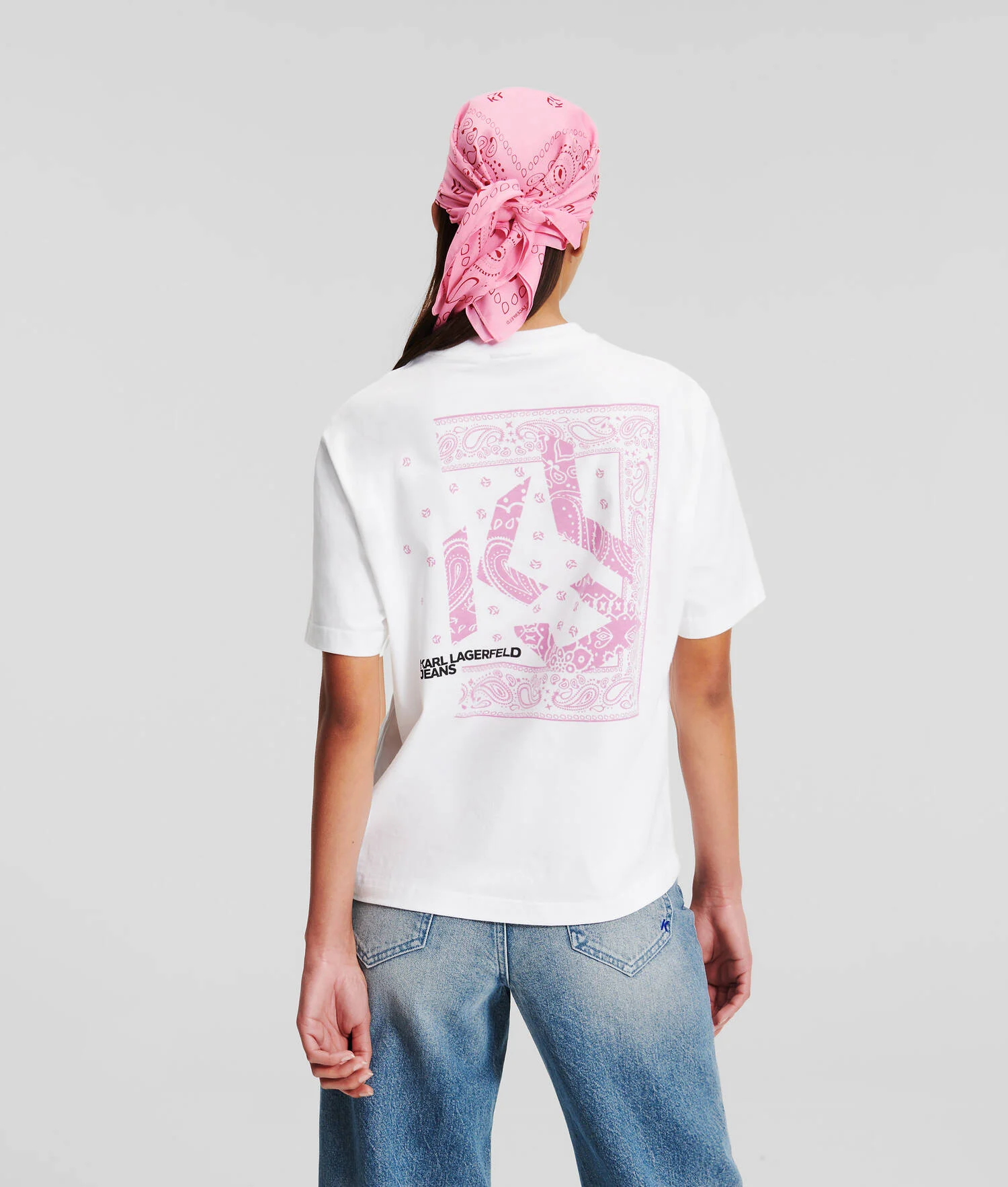 T-SHIRT IMPRIMÉ BANDANA KLJ