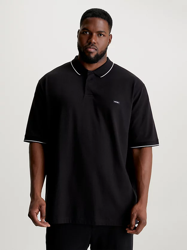 Camisa polo plus size