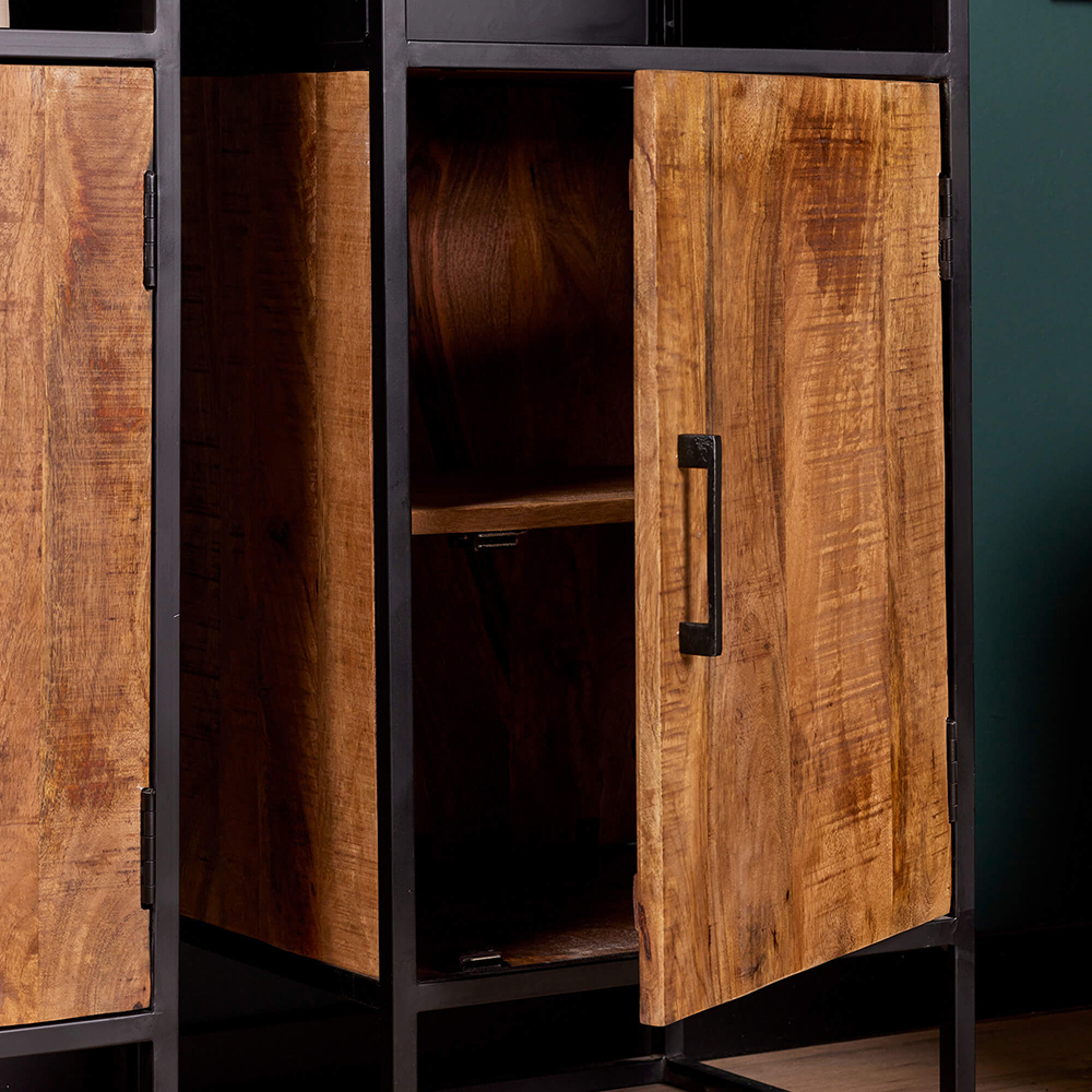 Boekenkast Metalwood