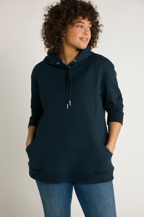 Bellieva-Hoodie, Stillfunktion, A-Linie, Kapuze, Langarm