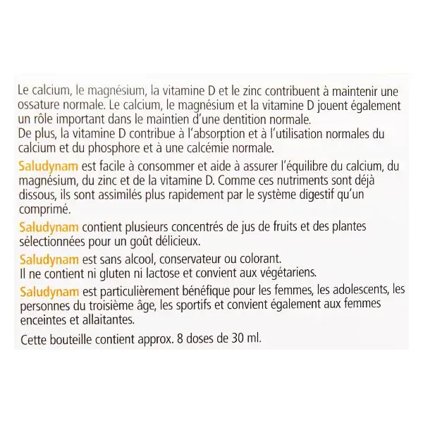 Salus Toniques Saludynam 250ml