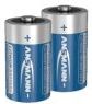 Aanbieding: 2 x Ansmann ER14250 / 1/2 AA batterij (3.6V, 1200 mAh, Li-SOCl2)