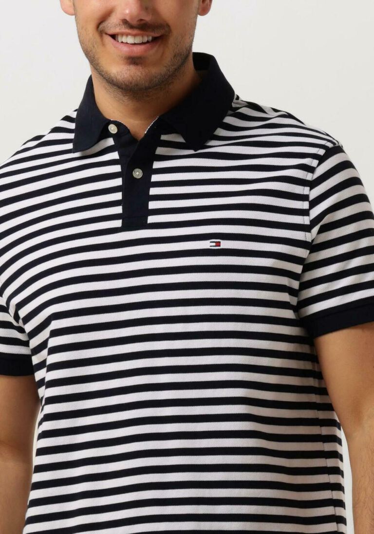 TOMMY HILFIGER donkerblauwe tommy hilfiger polo 1985 regular polo