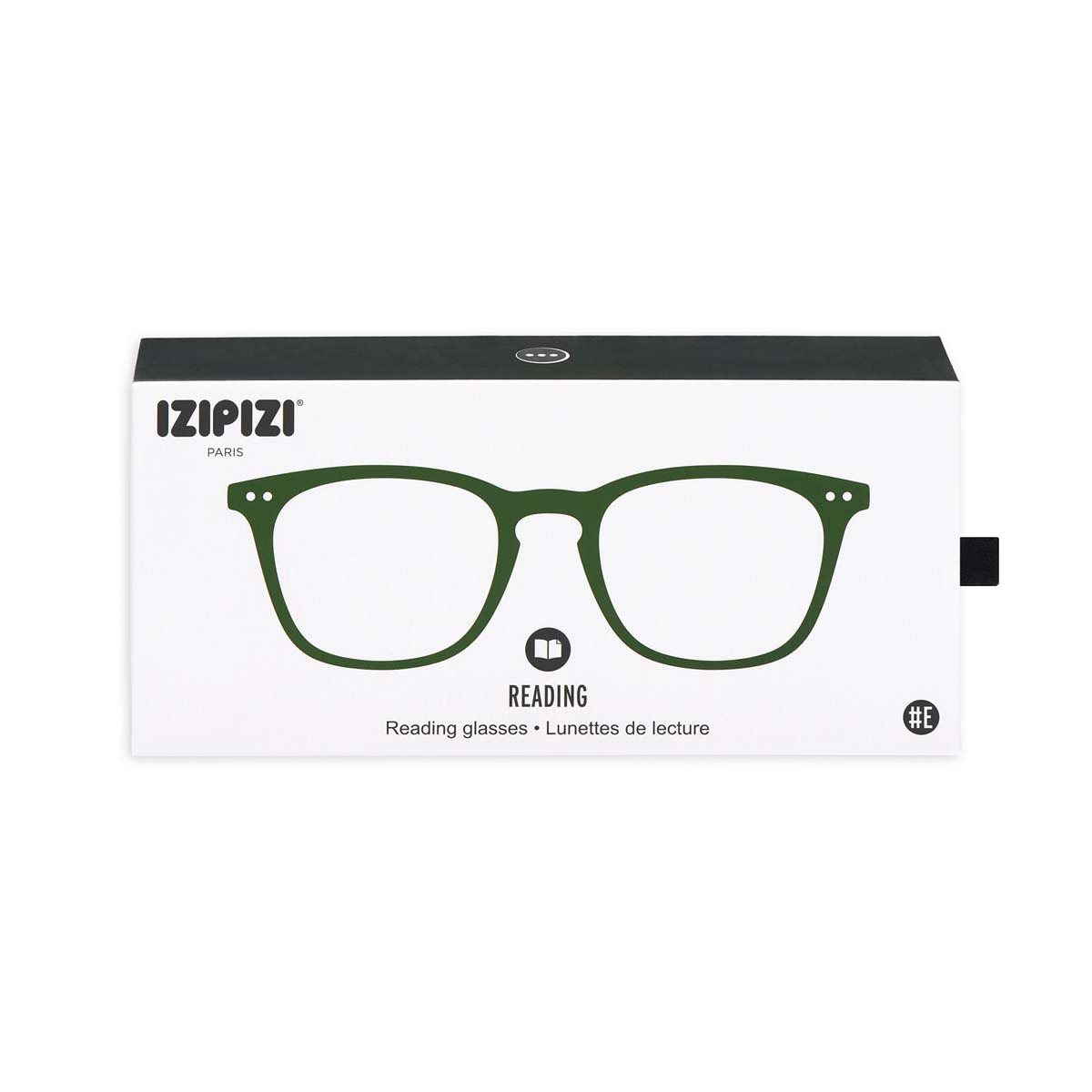+1.50 Khaki Square Reading Glasses: Izipizi