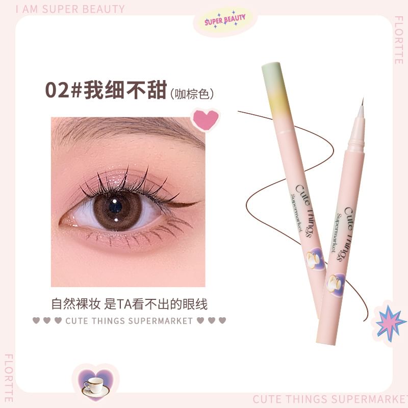 FLORTTE - VLOEIBARE EYELINER - 4 kleuren