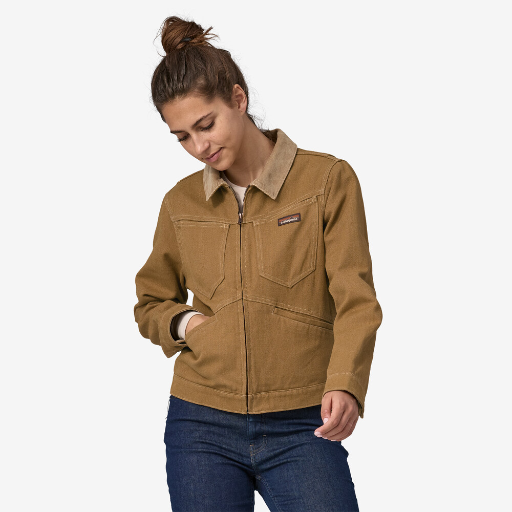 Iron Forge Damen-Ranchjacke aus Hanf-Canvas