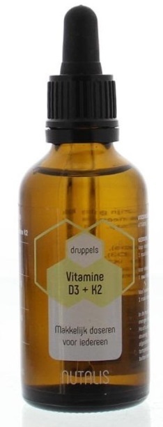 nutalis Vitamine D3 & K2 Druppels 50ml