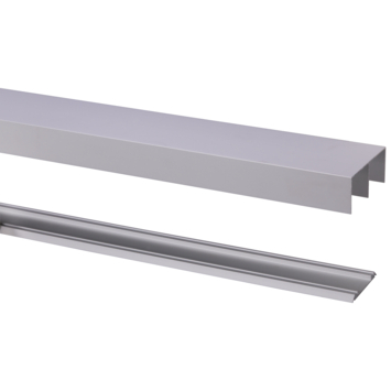 StoreMax rail t.b.v. R40 metaal zilver 360x90x40 cm