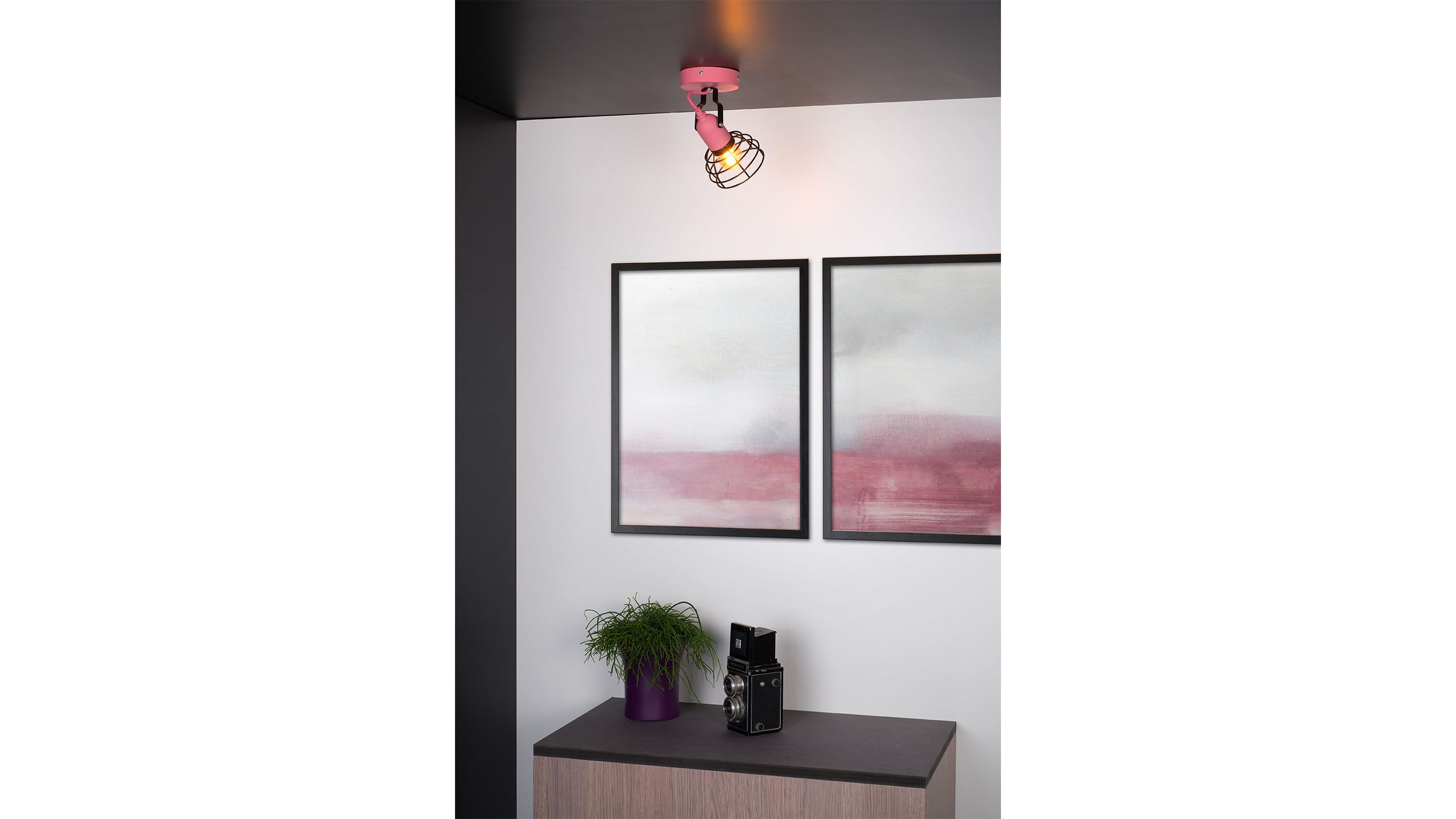 Plafondlamp Pola B10.5 x D10.5 cm
