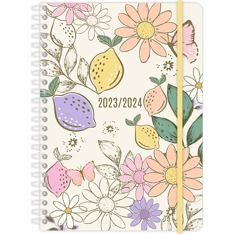 Spiralkalender studie 23/24 - blomster