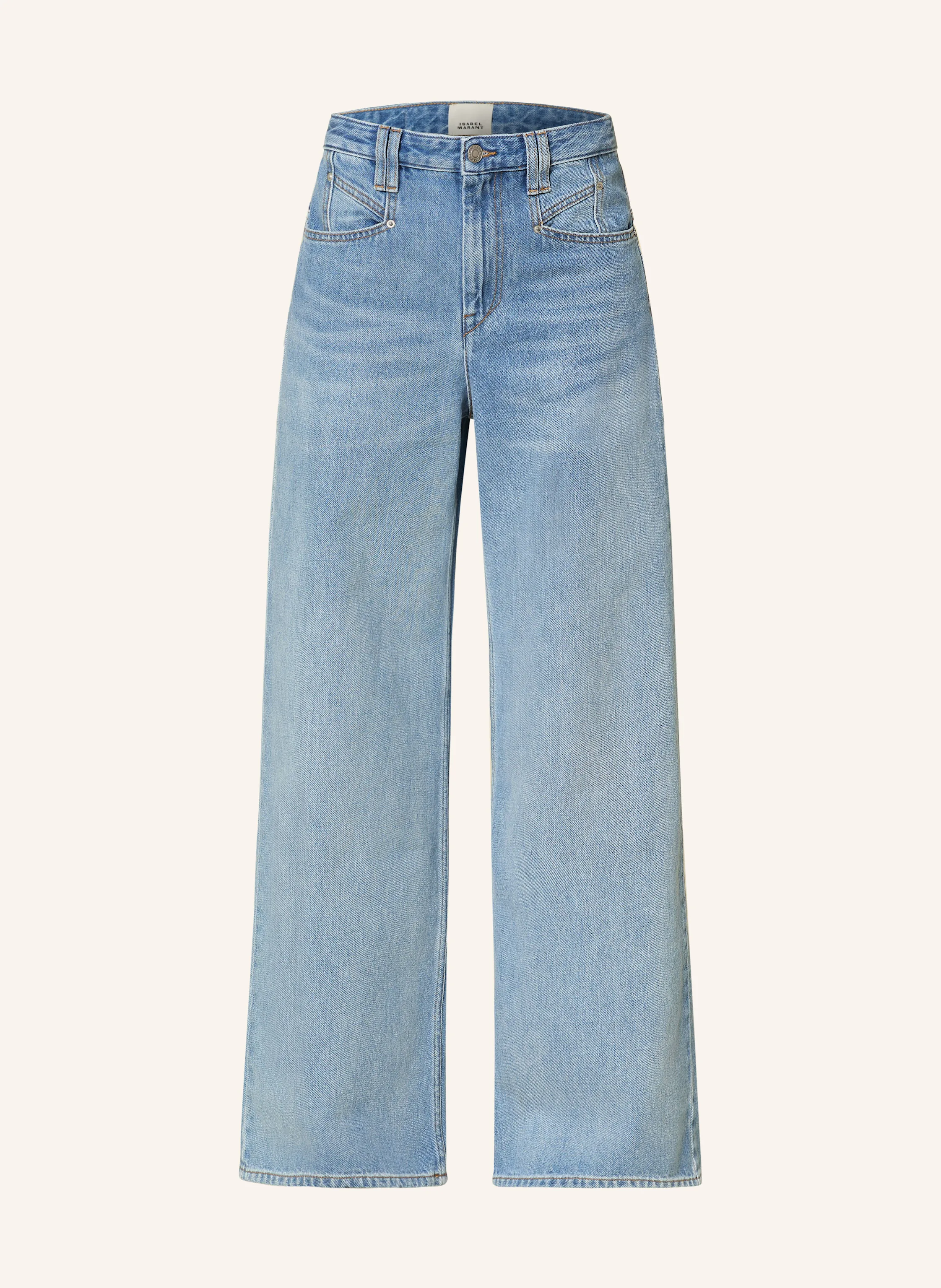 MARANT ÉTOILE Straight Jeans LEMONY