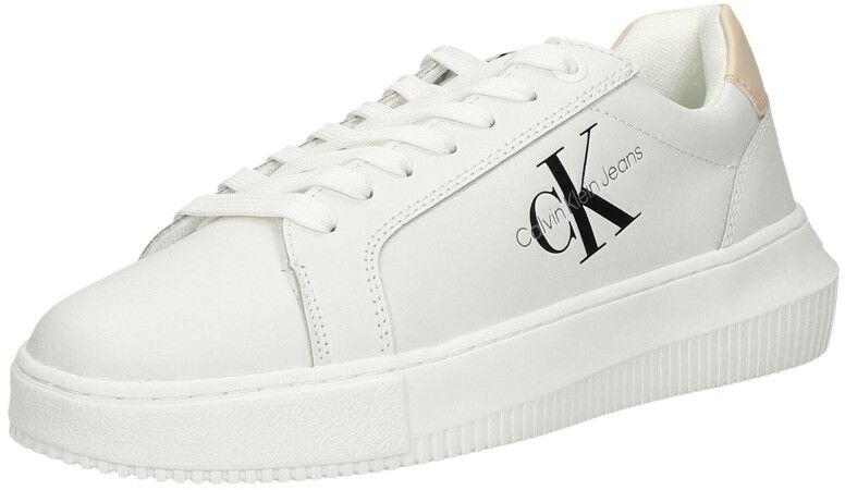 Calvin Klein Chunky Cupsole Monologo W wit