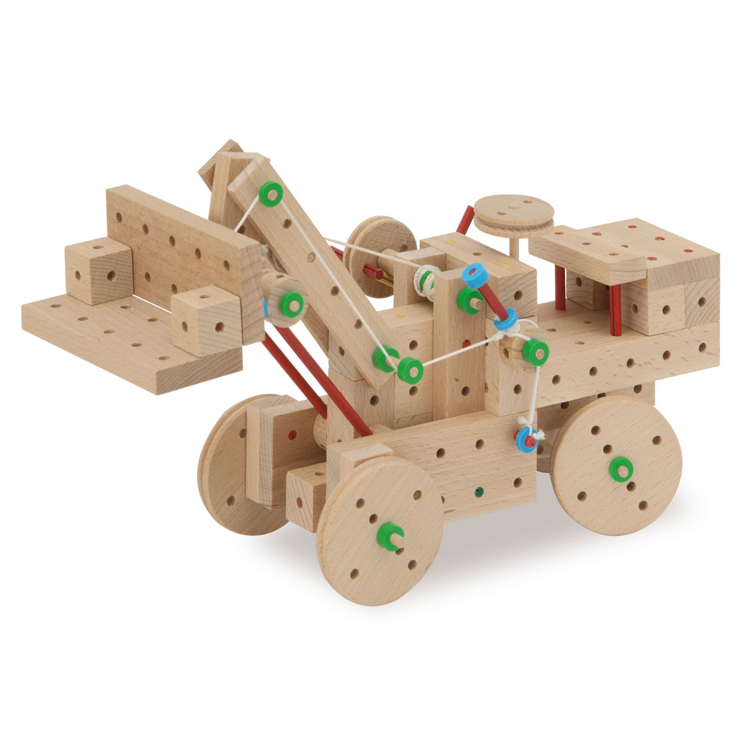 Matador Explorer E407 Constructieset Hout, 407dlg.