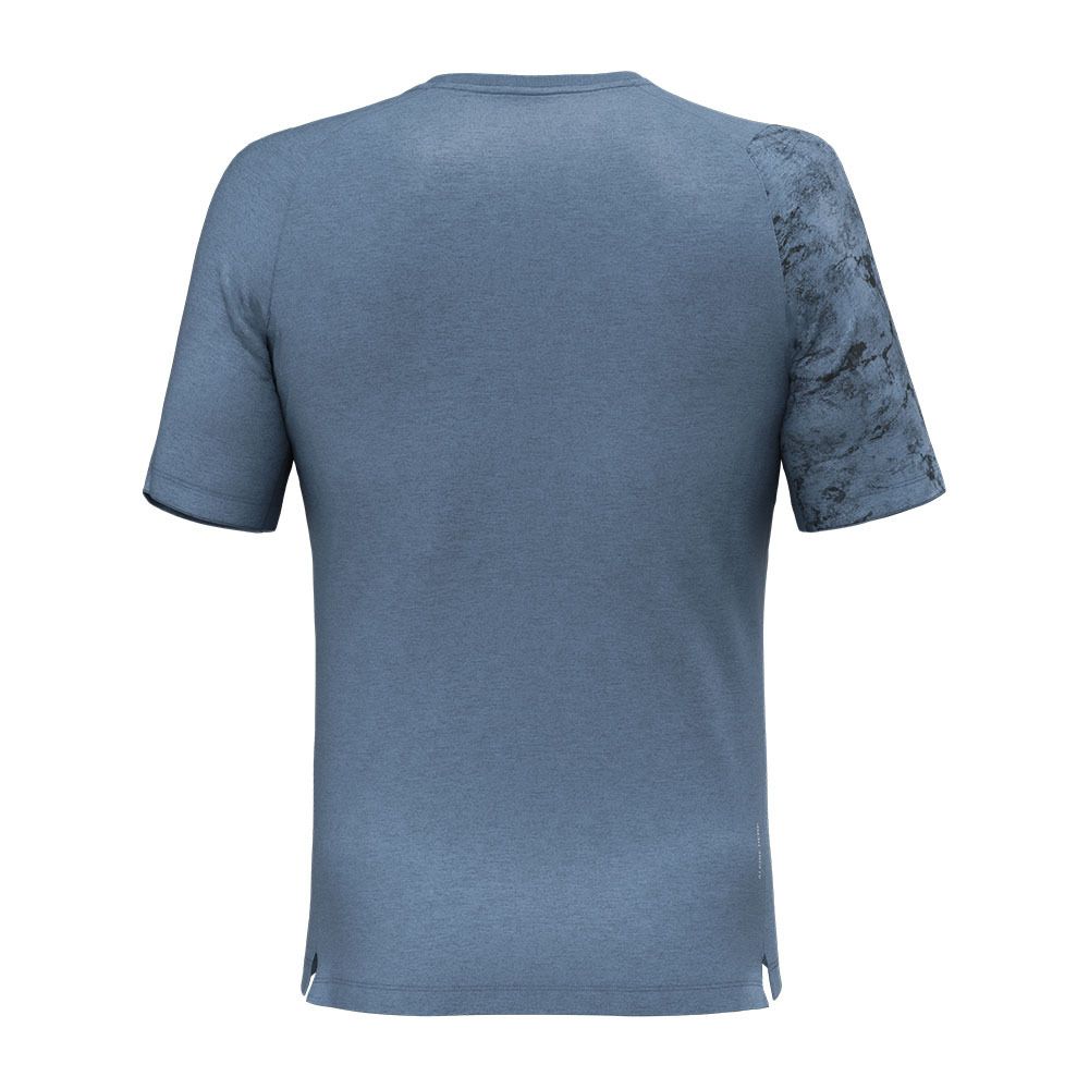 Salewa LAVAREDO HEMP - Tee-shirt Homme java blue