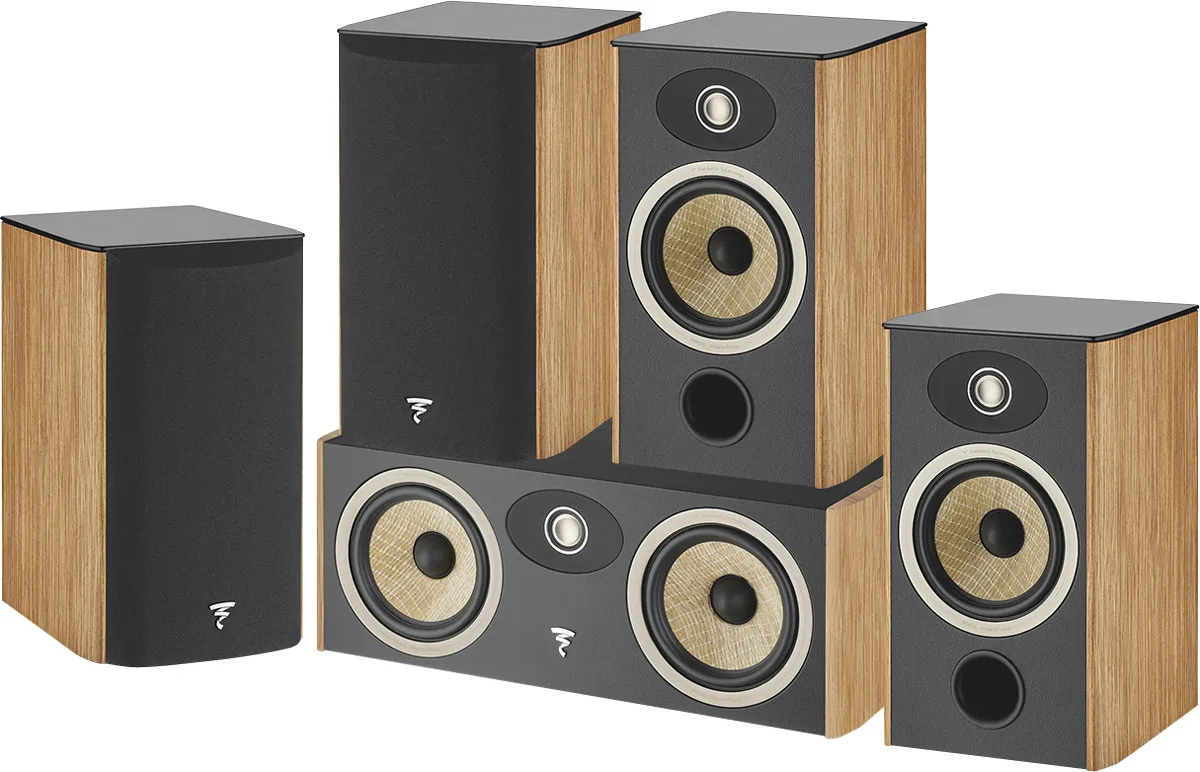 Focal Aria Evo X N°1 System Noyer Packs enceintes grand spectacle
