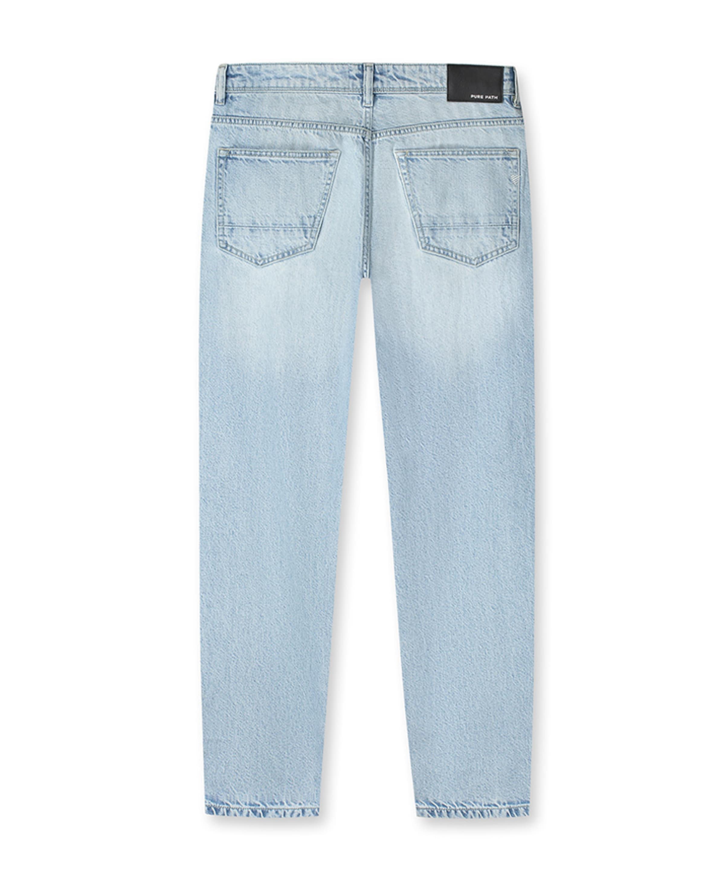 Pure Path The Aiden Loose Fit heren jeans blauw