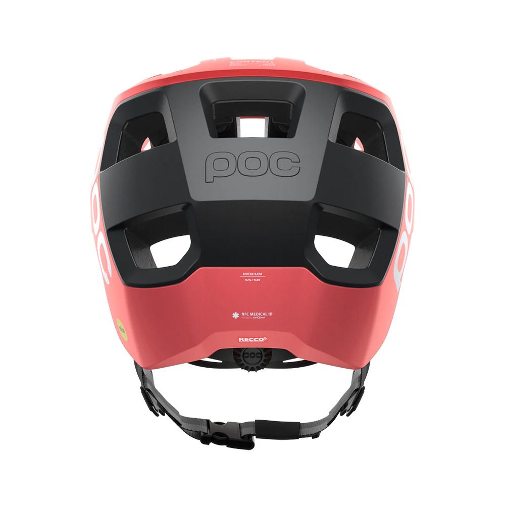 Poc KORTAL RACE MIPS - Casque VTT ammolite coral/uranium black matt