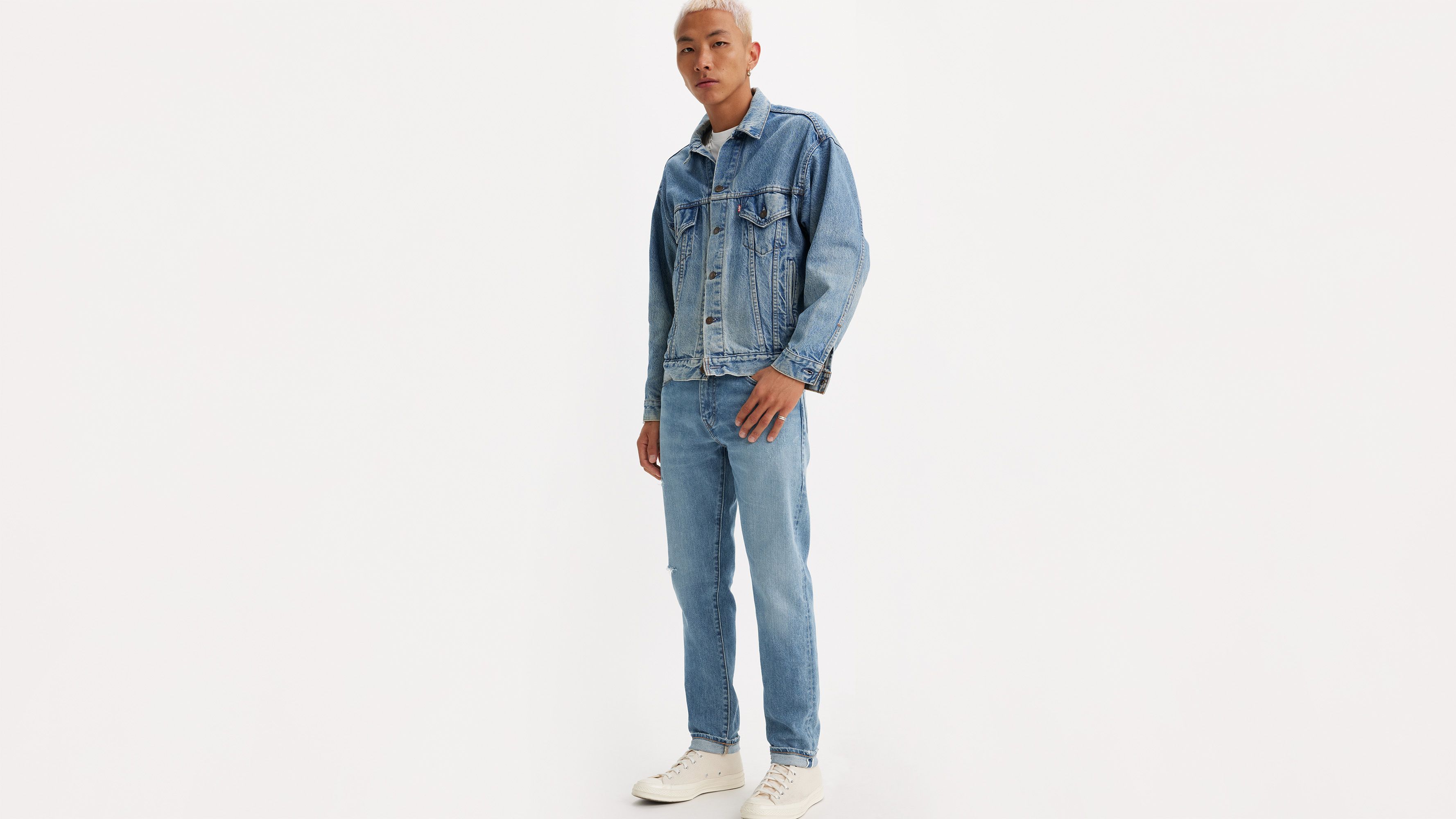 Levi's® Made In Japan Jean 512™ slim fuselé lisière selvedge - Usui - Bleu