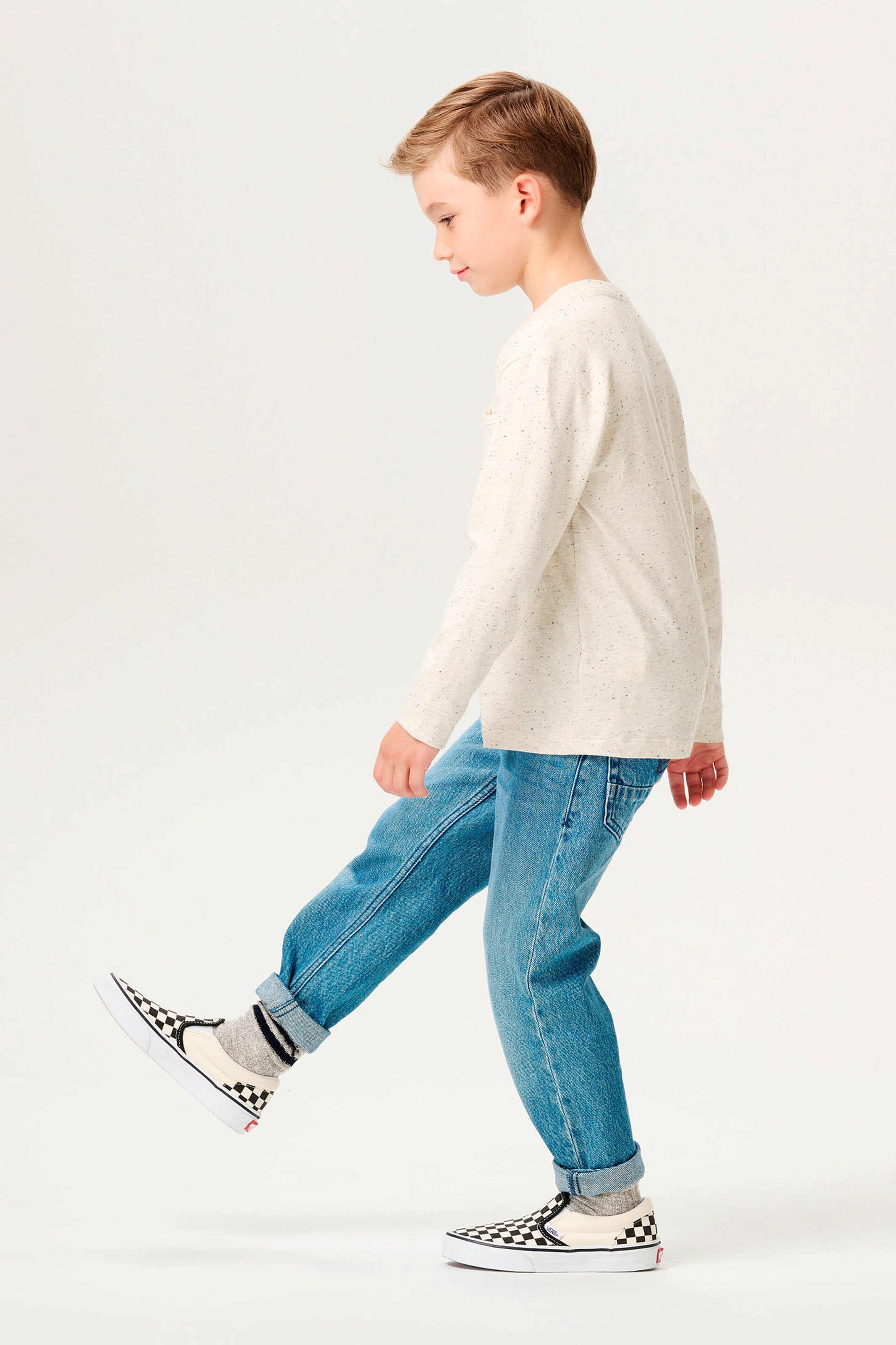 NOPPIES KIDS Langarmshirt Leadville Fog