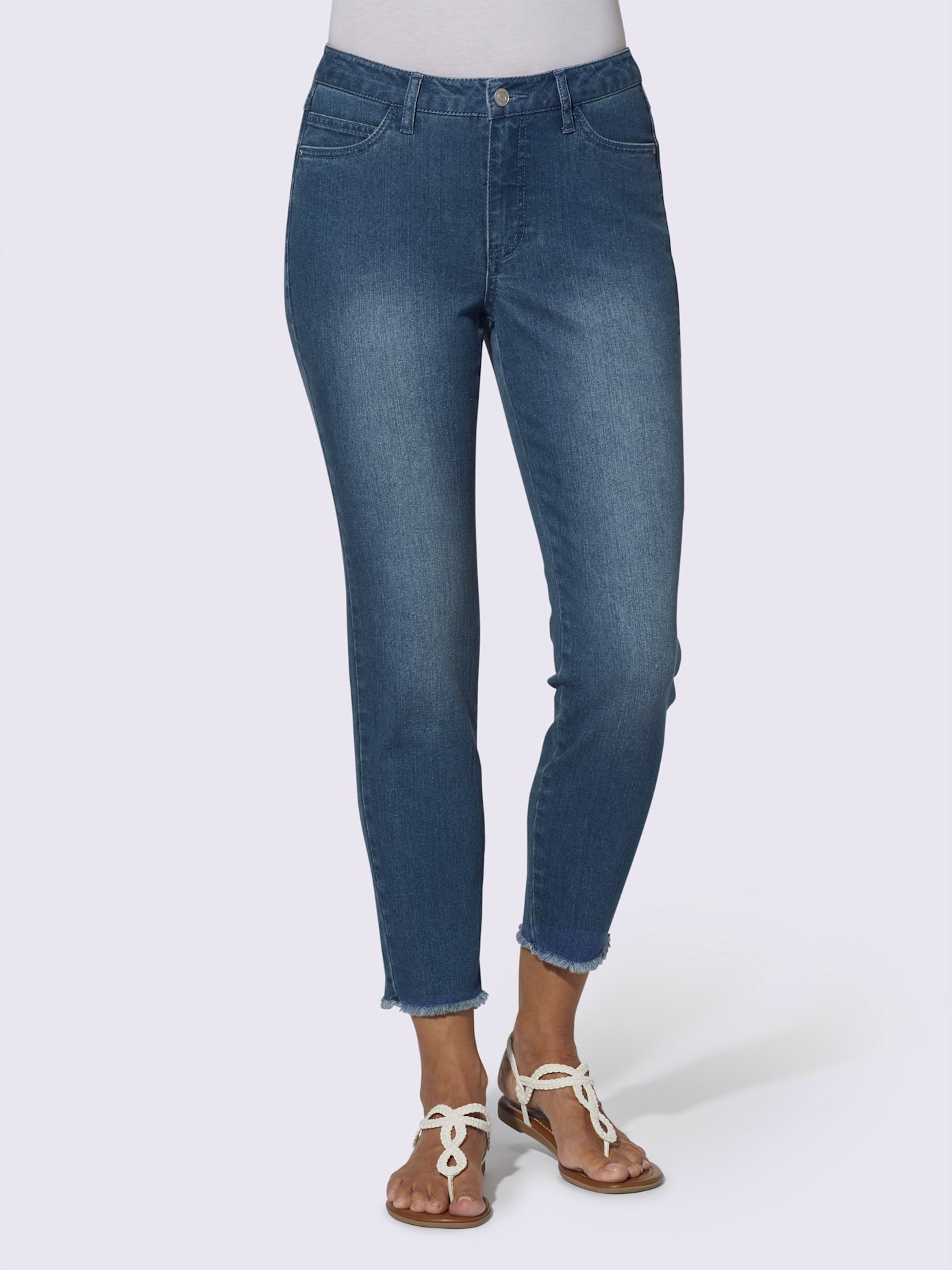 Jean coton extensible confortable