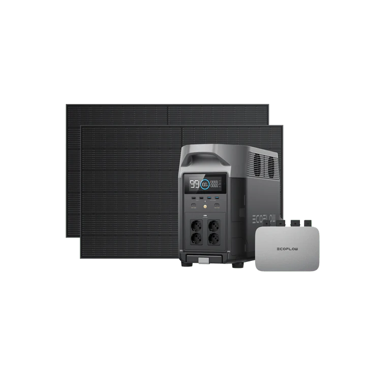 EcoFlow 400W Starres Solarpanel (2 Stück) (Empfohlenes Zubehör)