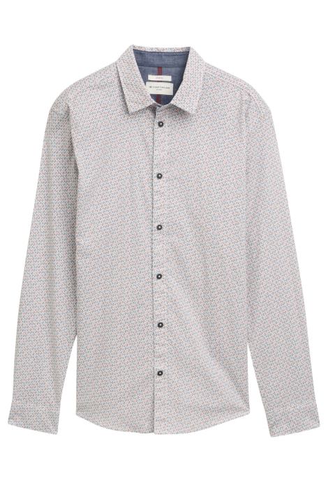 Tom Tailor multi color heren overhemd