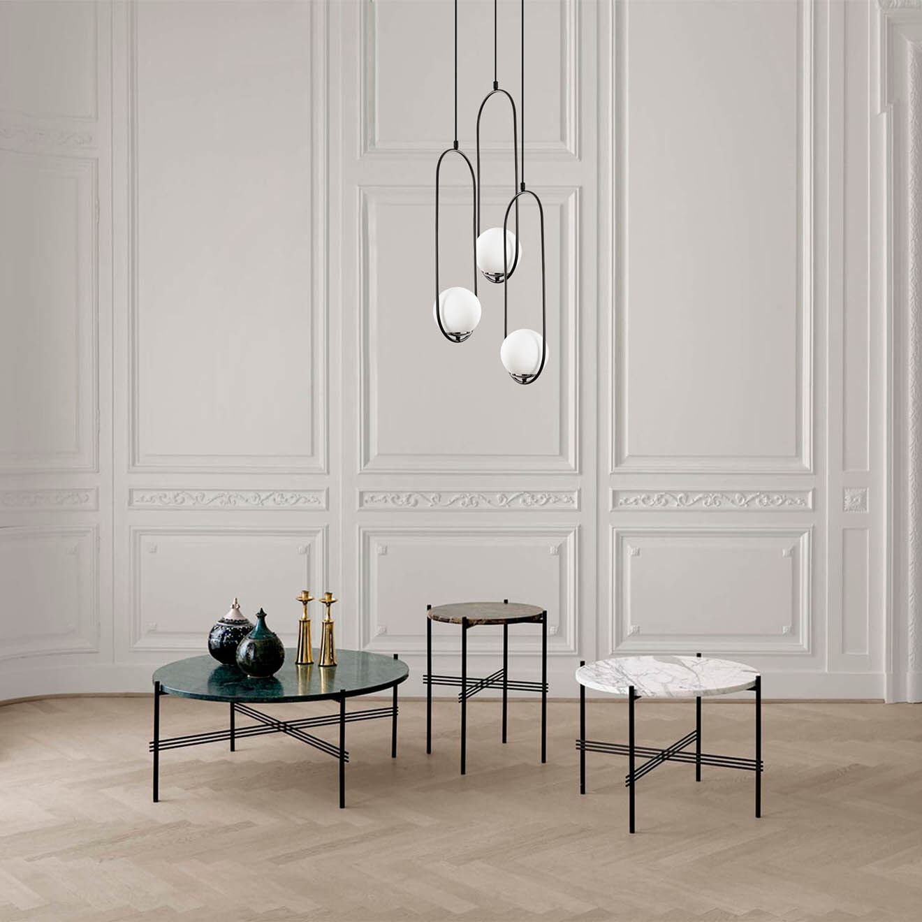 Sheen Suspension Mudoni noire - 44x146 cm